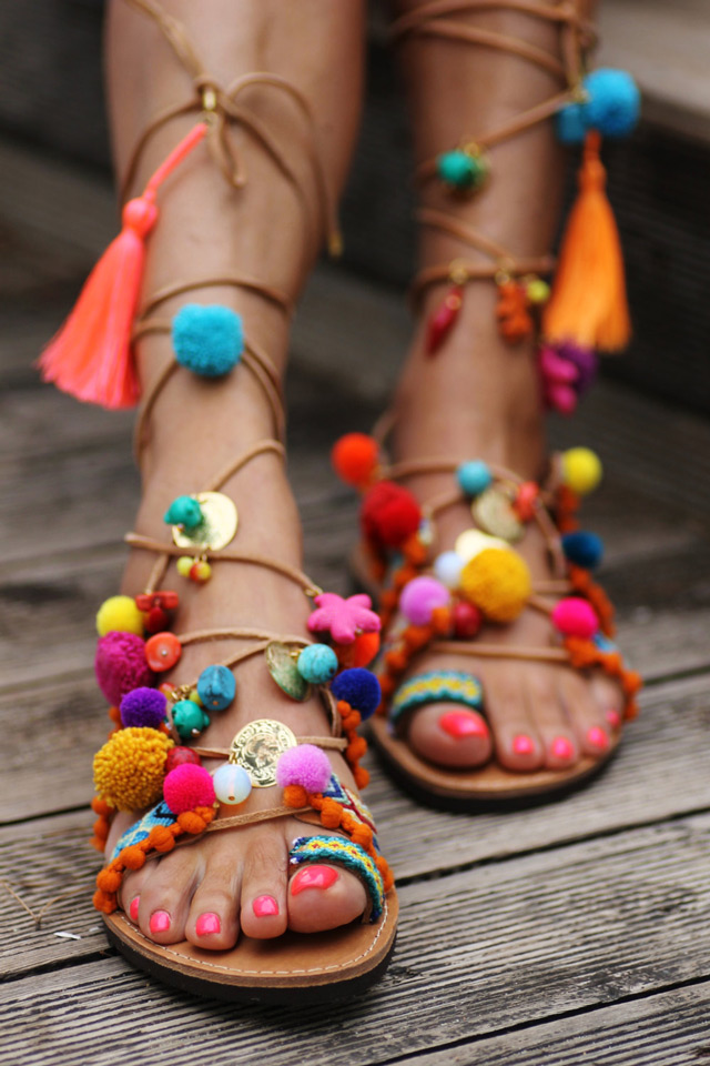 Most Beautiful Sandals by Elina Linardaki are Made in Greece