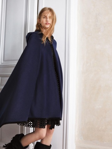 Maje Lookbook Fall Winter 2015 http://bit.ly/1QYEasO With Model Aneta Pajak by Peopleandstyles.com