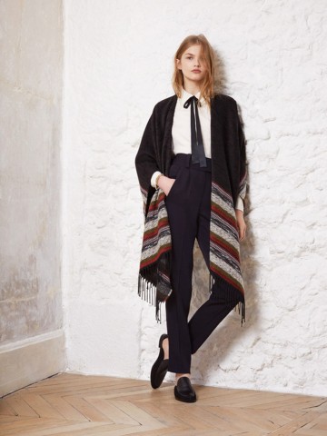 Maje Lookbook Fall Winter 2015 http://bit.ly/1QYEasO With Model Aneta Pajak by Peopleandstyles.com