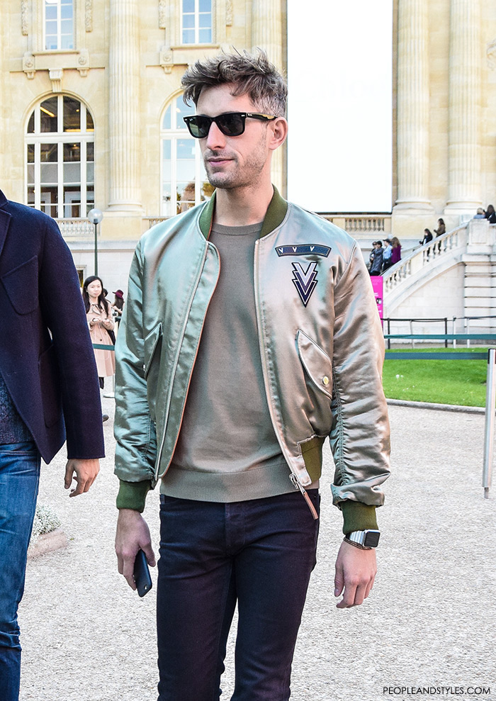 Bomber Jacket Styling - Men's Fashion Week Trends