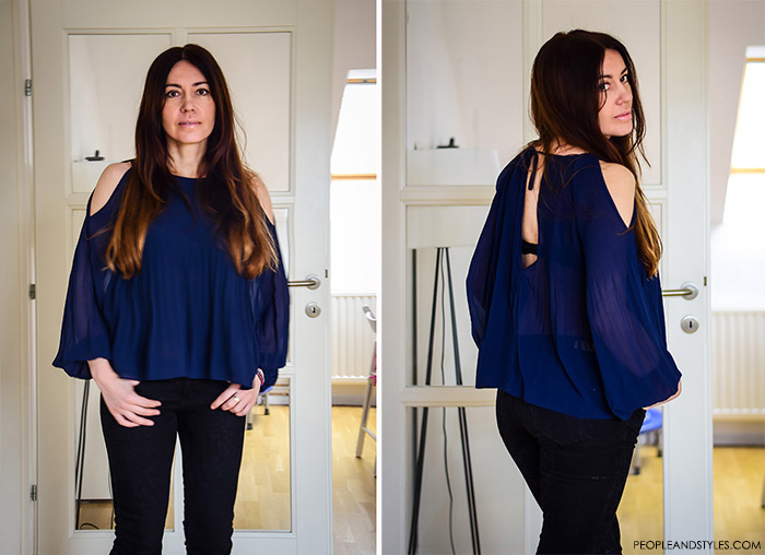 How to Wear Cold Shoulder Trend