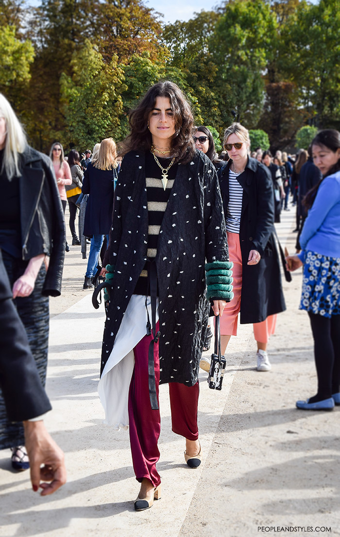 Leandra Medine, Man Repeller, wearing Chanel Granny Slingbacks, They are Wearing Chanel Granny Slingbacks. Street style outfits from Paris Fashion Week, Pinterest, paris people street images