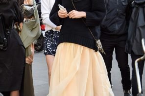 Style Idea: Sweater and Tulle Skirt Make a Stylish Pair!